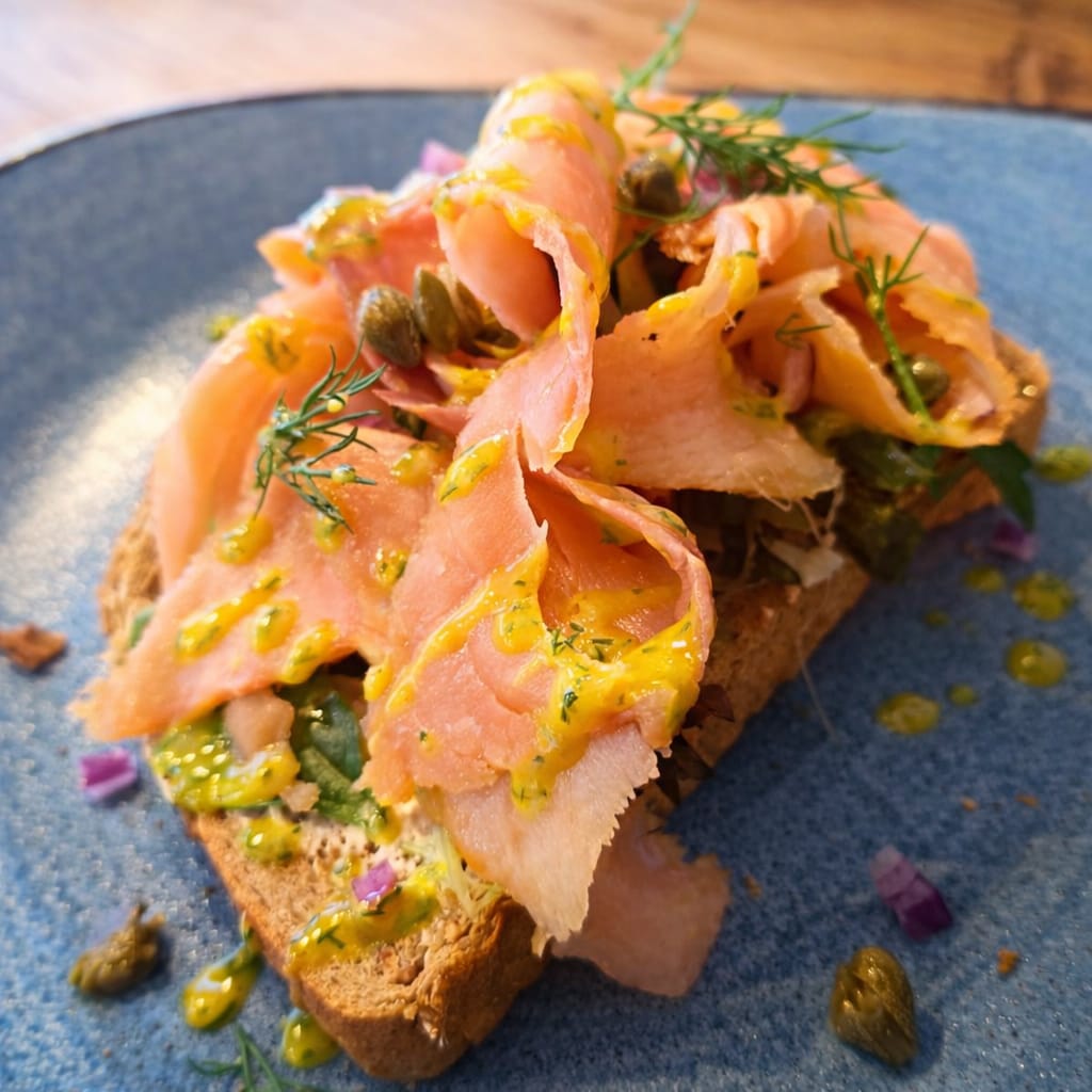 Brunch dish served at Piper’s Coffee House on the North Coast 500