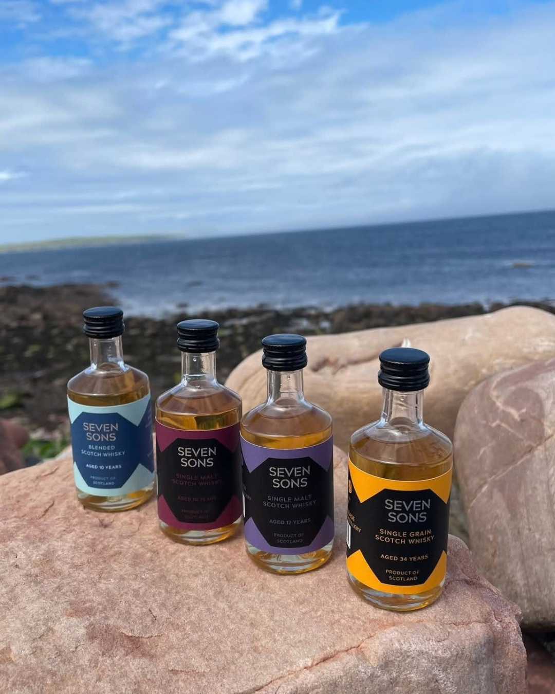 Distillerie 8 Doors, gamme de whiskies Seven Sons.